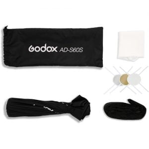 Godox AD-S60S Silver Octa Umbrella Softbox (60cm) 5