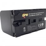 GPB Sony NP-F750 USB-Chargeable Battery for Video Lights (4000mAh)