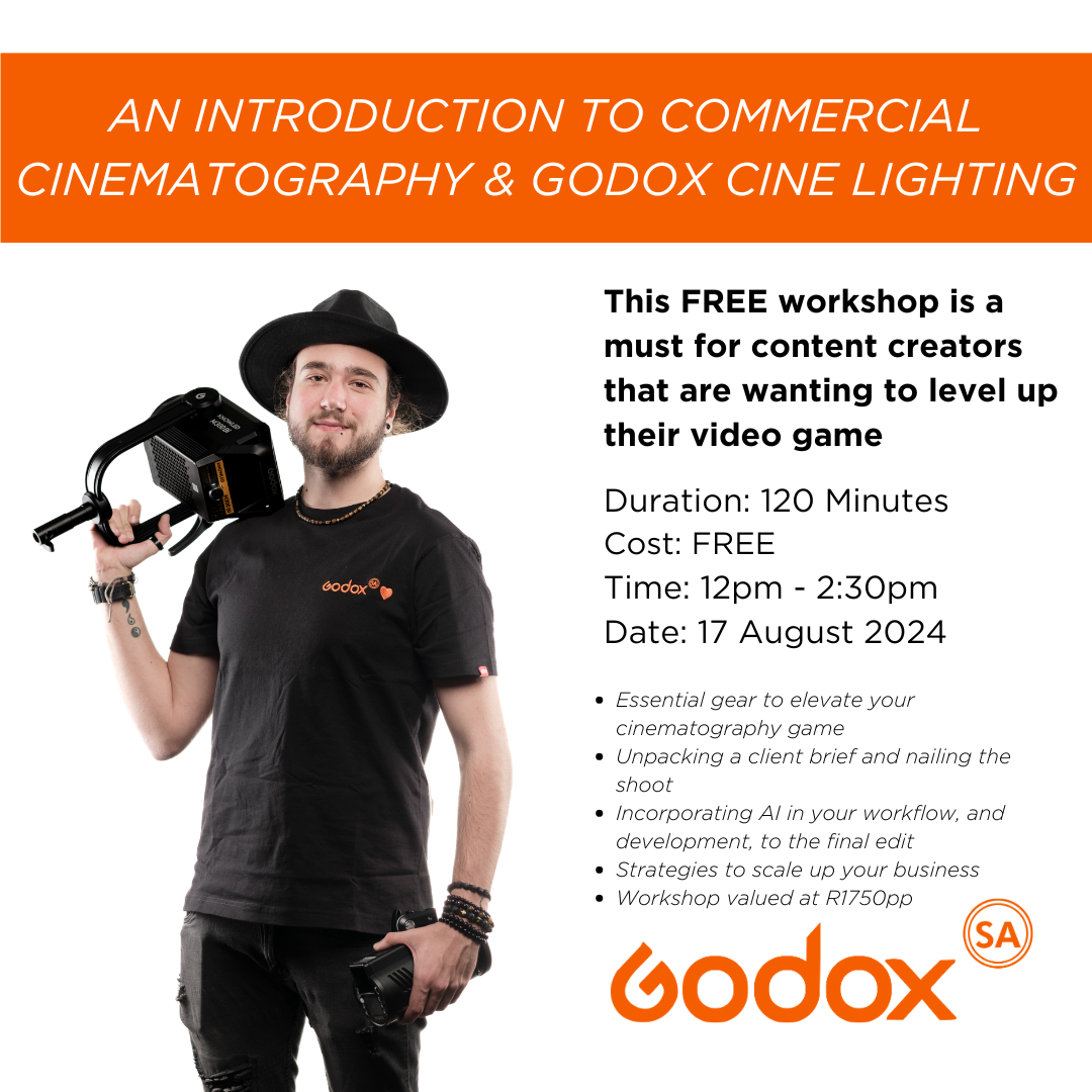 Introduction to Commercial Cinematography with Gabriel Mc Creadie and Godox SA | Godox